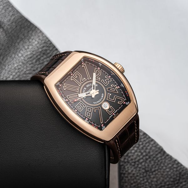 [WTS] Franck Muller | V45 SC DT 5N NR | Rose Gold Brown Dia…