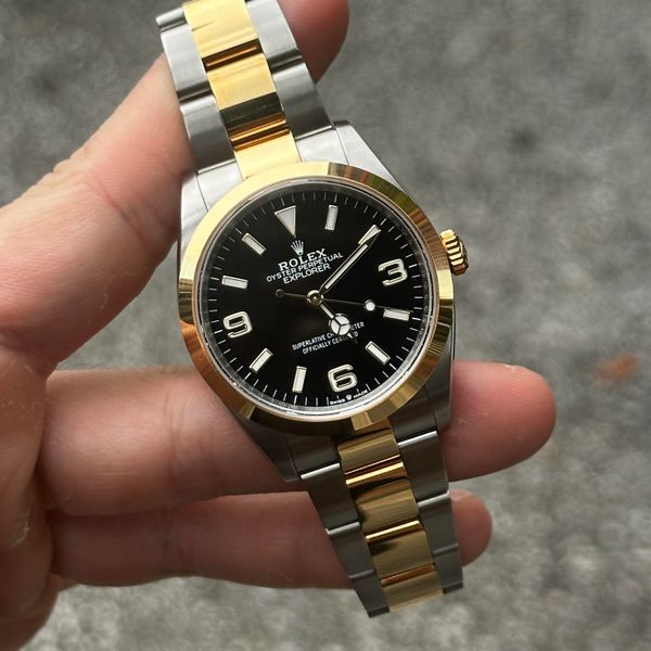 [WTS] Rolex Explorer 36 Two Tone 2022 Full Set 124273 $10,4…