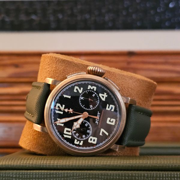 [WTS/WTT] Sugess Mechanical Pilot Chronograph Bronze