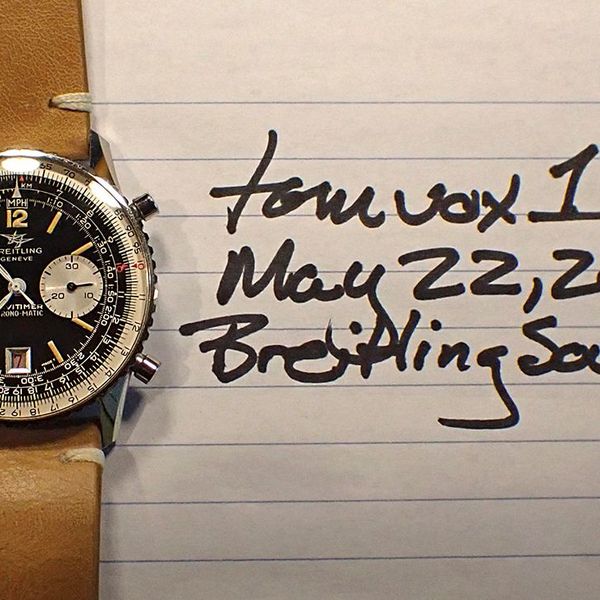 SUMMER SALE x2 Vintage Breitling 8806 Navitimer CHRONO-MATIC