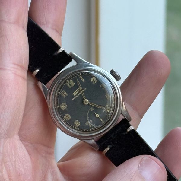 [WTS] Vintage Tissot Antimagnetique | Small Seconds | Black…