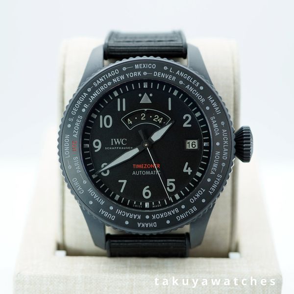 FSOT: IWC IW395505 PILOT's WATCH TIMEZONER TOP GUN CERATANI…