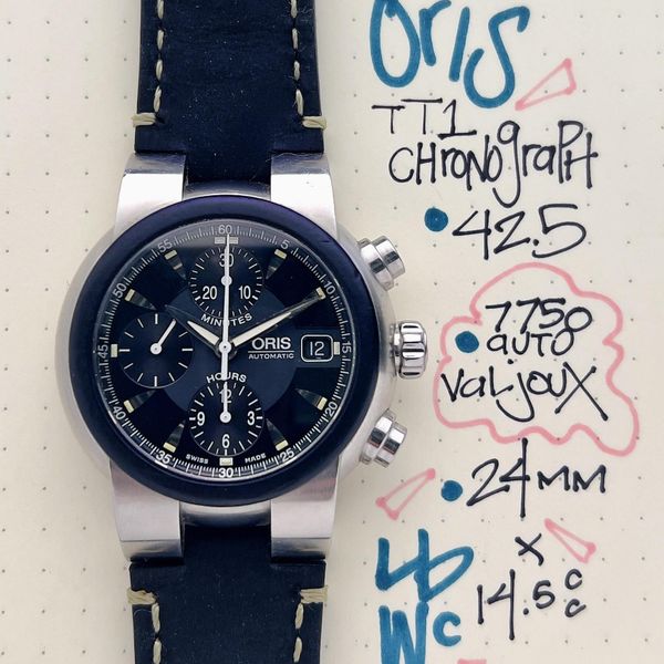 [WTS] Oris TT1 Chronograph Valjoux 7750 Model 674.7521.44.6…