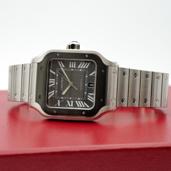 [WTS] Cartier Santos Large ADLC Black Bezel/ Black Dial WSS…