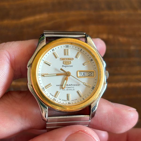 [WTS] Seiko 5 Superior Whirlpool Dial 7S36-0030 - $150
