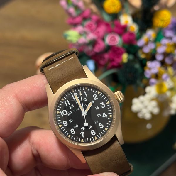 [WTS] Hamilton Khaki Field Hand Wind Bronze 38 mm BNIB