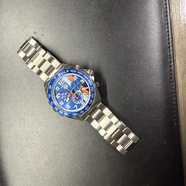 TAG Heuer FORMULA 1 Gulf Special Chronograph CAZ101AT.BA0842