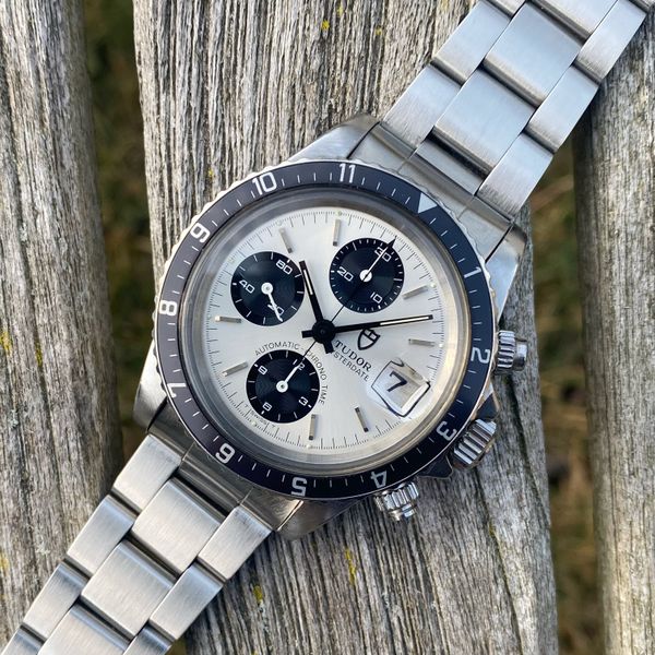 FS: 1985 Tudor 94210 Big Block Chronograph Silver Panda Dia…