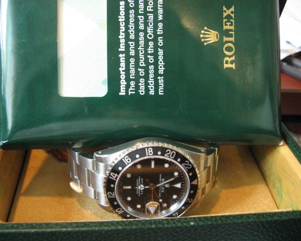 Fs: Rolex nos 16710 gmt master ii 40mm
