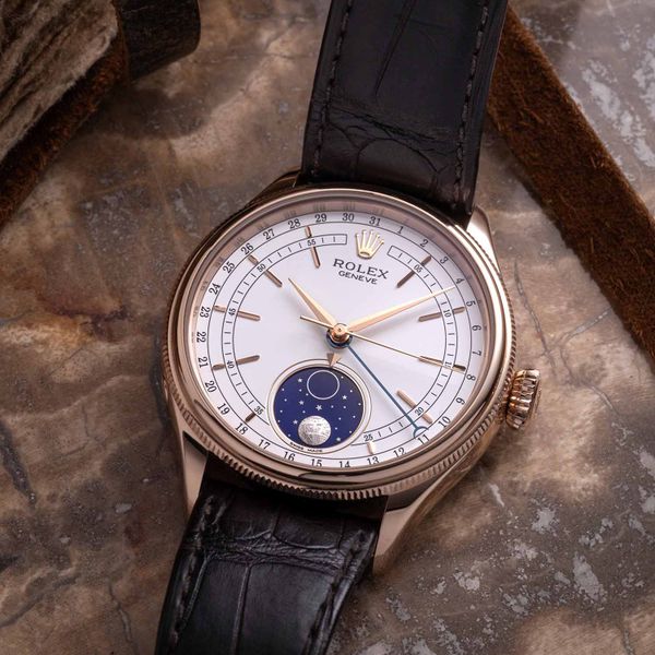 FS: Rolex Cellini Moonphase Everose Date 50535-0002