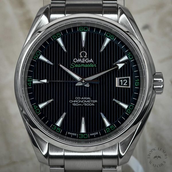 [WTS] Omega Seamaster Aqua Terra Golf Black 41.5mm - Full S…