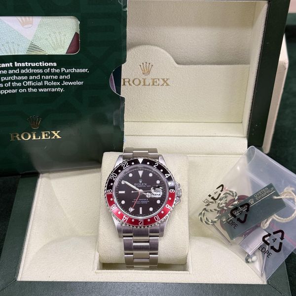 [WTS] Rolex GMT-Master II Coke 16710 Complete Set