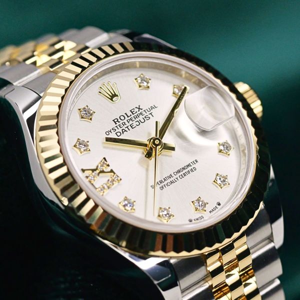 FSOT: 2026 NEW UNWORN Rolex Lady-Datejust Silver Diamond Di…
