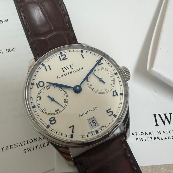 [WTS] IWC Portuguese 5007 - Full Set - Recent IWC Full Serv…