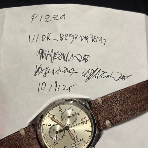 [WTS] Hamilton Khaki Aviation Pilot Pioneer Chrono Quartz