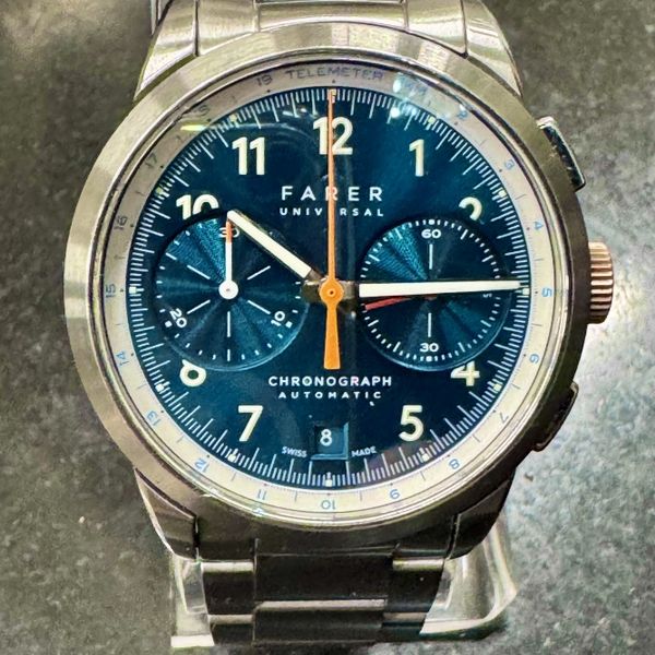 FS: Farer Lander Chronograph complete w/ OEM bracelet, strap