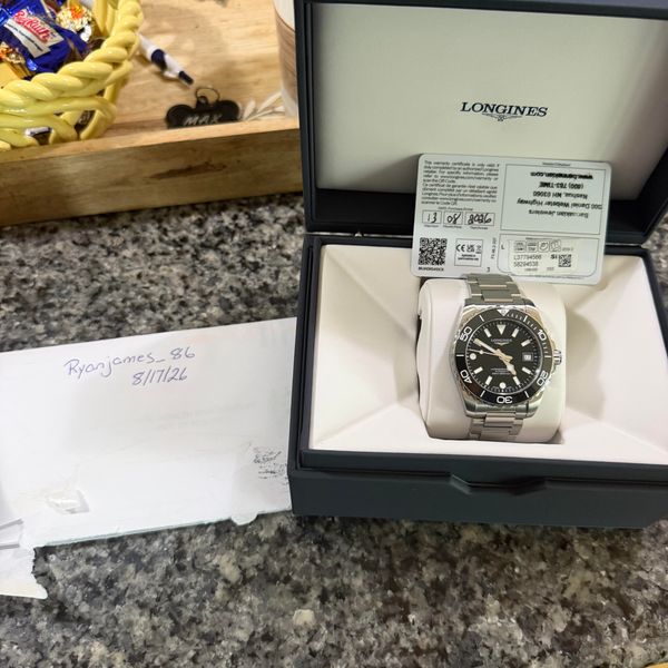 [WTS] Longines Hydroconquest 39 Black