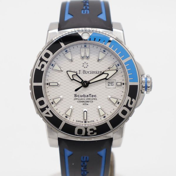 FS:Carl F. Bucherer Patravi Scubatec Steel White 44.6mm 00.…
