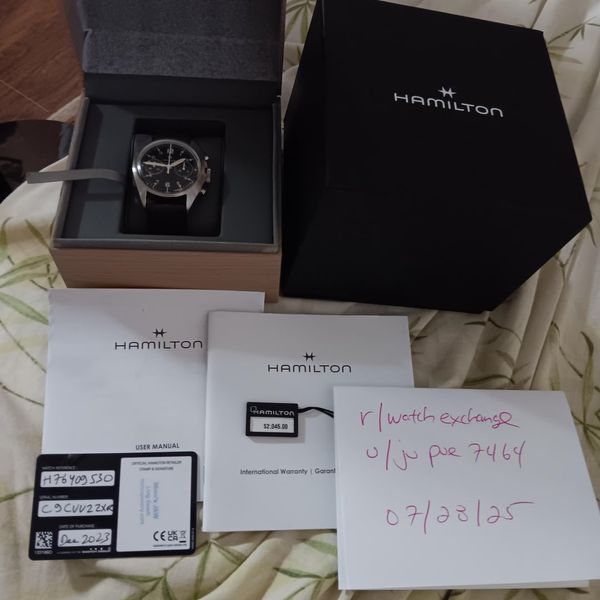 [WTS] Hamilton Khaki Aviation Pilot Pioneer Mechanical Chro…