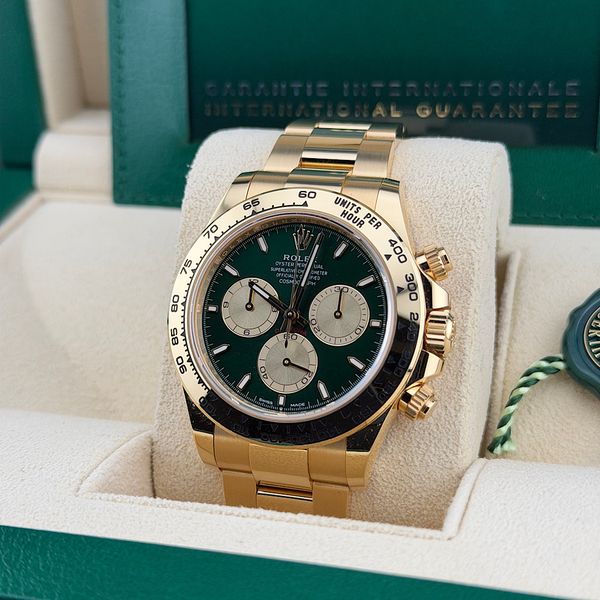 FS: 126508 Rolex Daytona Yellow Gold "John Mayer" FULL SET