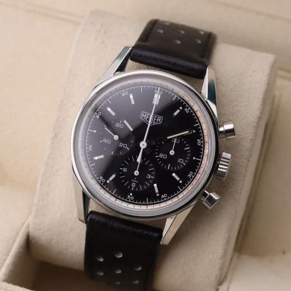 FS: AG Heuer Carrera Men’s Black Watch – CS3111