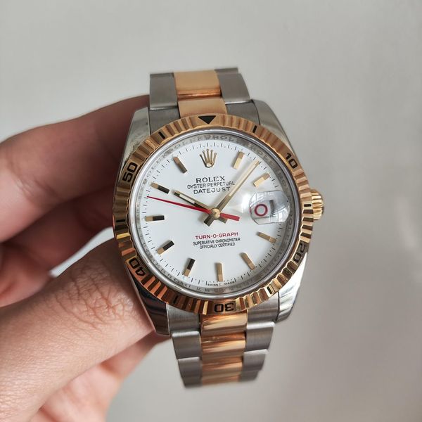 [WTS] Rolex Datejust Turn-O-Graph 116263 $7,500
