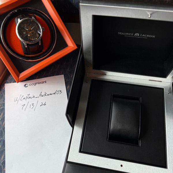 [WTS] Maurice Lacroix Masterpiece Squelette 43mm
