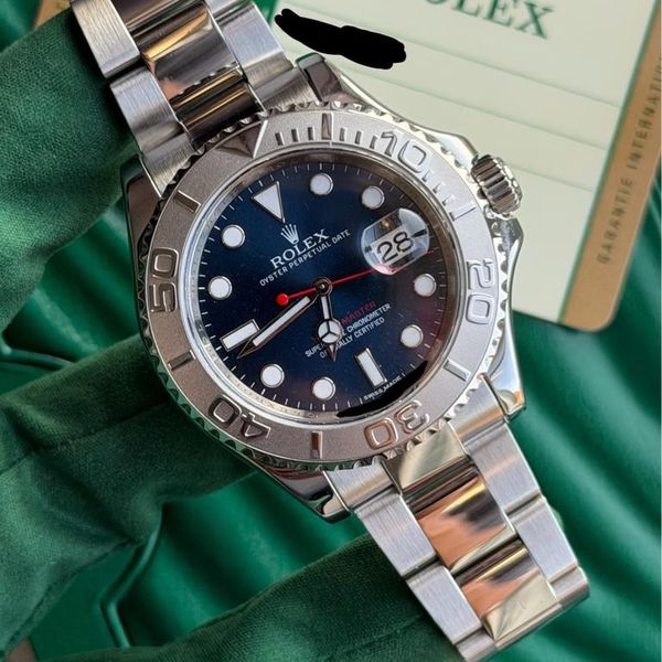 FSOT: 2016 Rolex Yacht Master Blue Dial 116622 Full Set