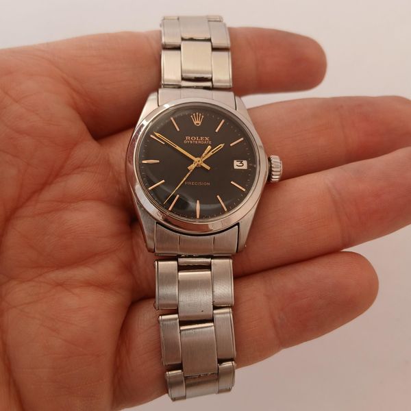 [WTS] Rolex Oysterdate Precision Black Dial Stainless Steel…