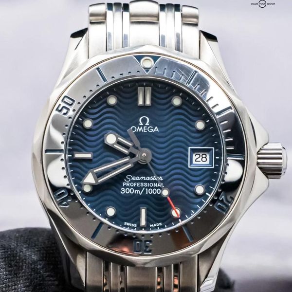 FS: Omega Seamaster Diver 300M Blue Dial 28 mm Stainless St…