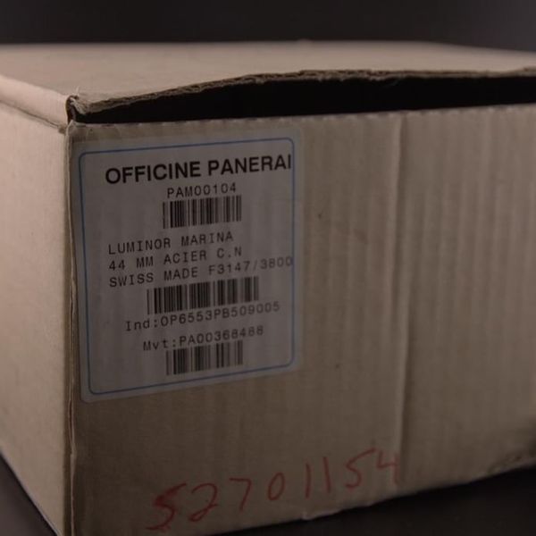[WTS] Panerai Luminor Marina - Pam00104 - Box, Papers, Serv…
