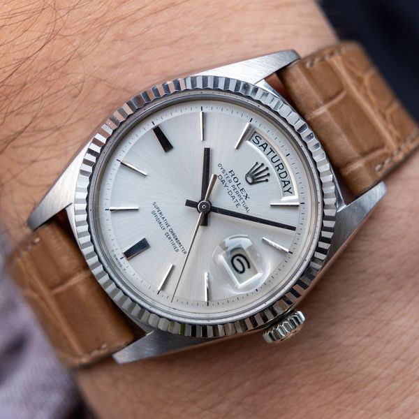 [WTS] 1971 Rolex Day-Date Ref. 1807 | 18K WG | Silver Non-L…