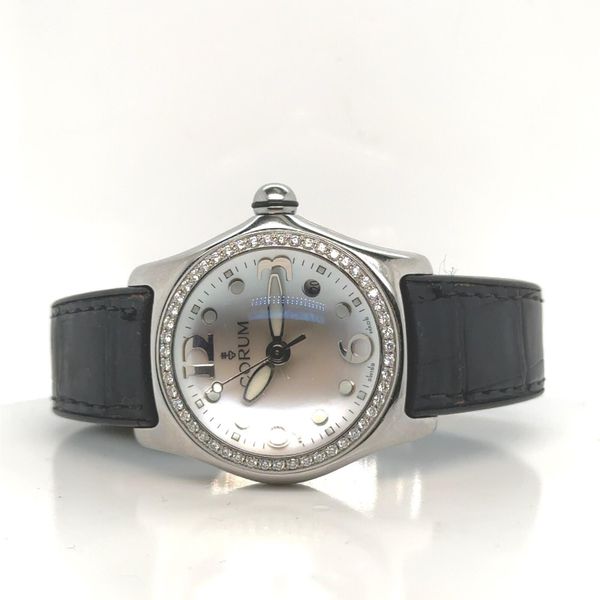 Corum Bubble 39.151.47 Mother of Pearl Dial Diamond Bezel P…