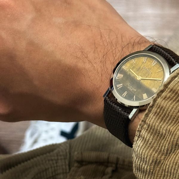 [WTS] WALTHAM RIVERSIDE GOLD - MANUAL WINDING - TIGER EYE D…