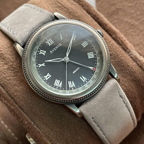 [WTS] Seiko Avenue 6F26-6050 – Roman Numerals – Black Dial …