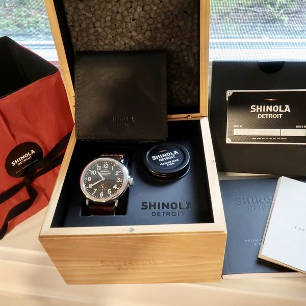 FS: Shinola Runwell Series 1, First Edition Watch, 41mm Col…