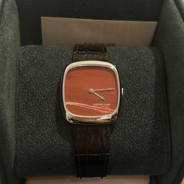 [WTS] Brand New Dennison Natural Red Agate Stone Watch - St…