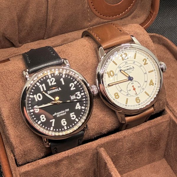 [WTS] Shinola Runwell Date 41 mm, Shinola Alabaster Small S…