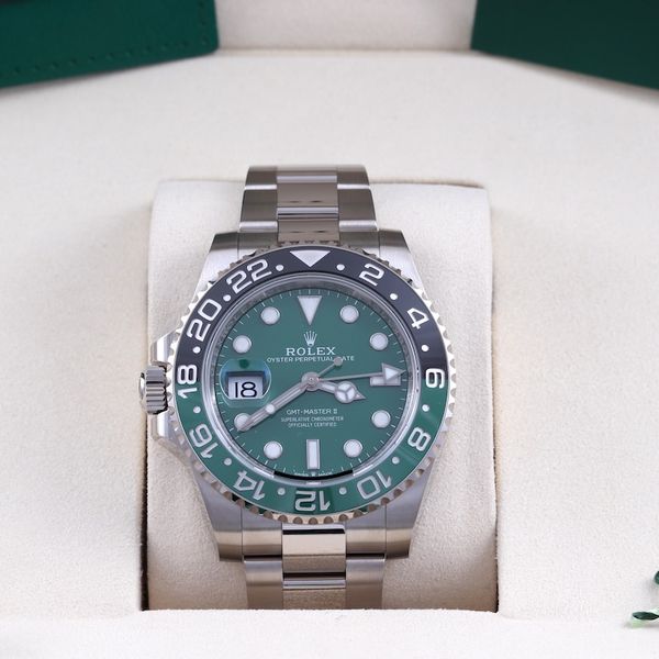 FS: 2025 Rolex GMT-Master II 126729VTNR White Gold Full Set