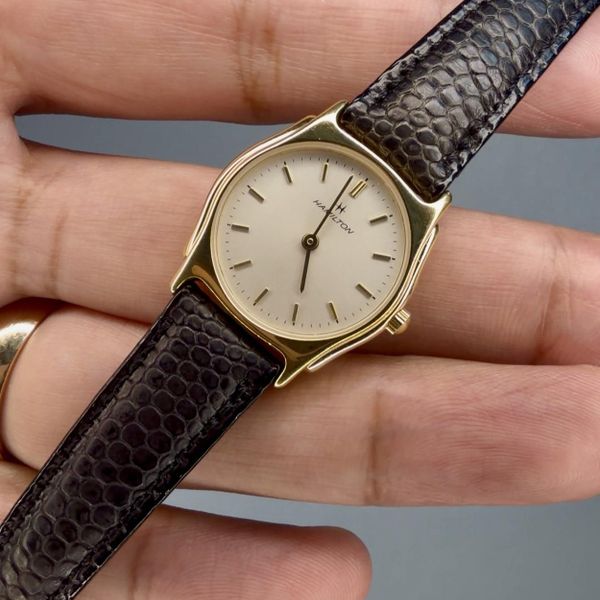[WTS] Ladies Hamilton 9946 Masterpiece in Gold - $167