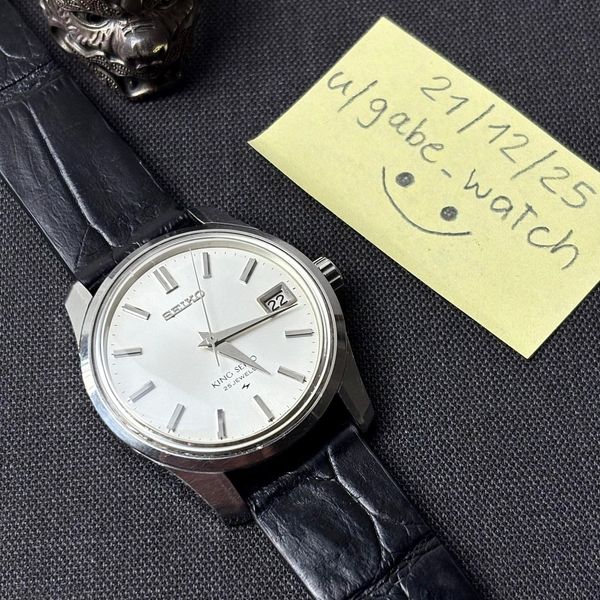 [WTS] 1965 King Seiko 4402-8000 early production with gold …