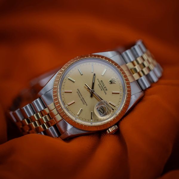 [WTS]  34mm Rolex Oyster Perpetual Date 15053 Jubilee Brace…