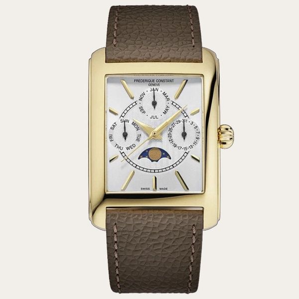 FS: FREDERIQUE CONSTANT Classics Carree Calendar Moonphase …
