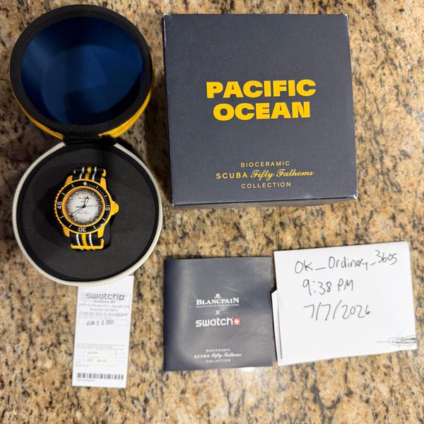 [WTS] Blancpain x Swatch Pacific Ocean – Complete Set – $35…