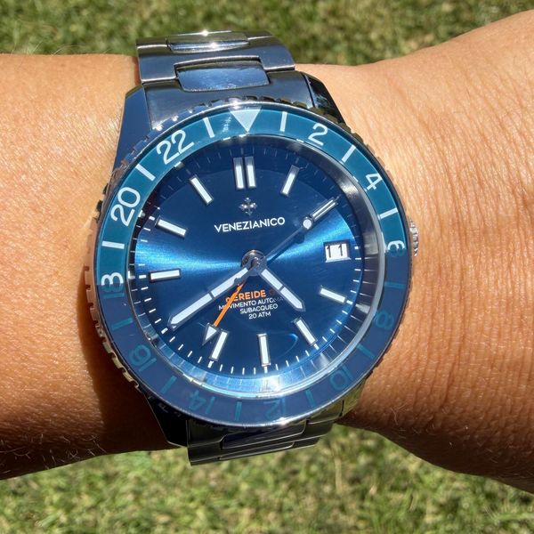 [WTS] Venezianico Nereide GMT Blue 39mm – $525