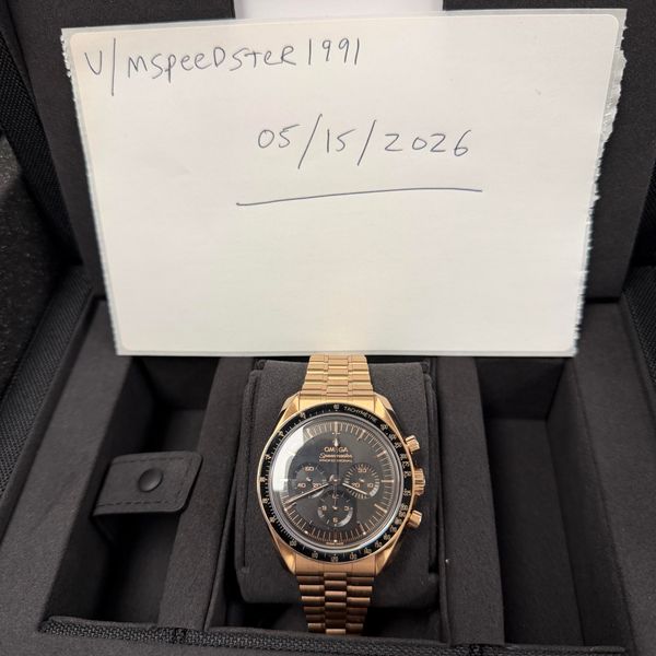 [WTS] Omega Speedmaster Moonwatch Professional 18k Sedna Go…
