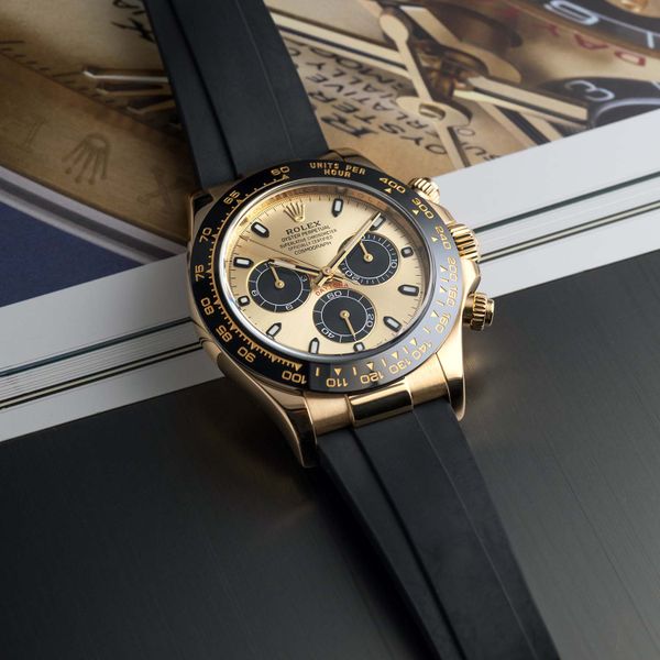 FS: Rolex Cosmograph Daytona Yellow Gold Champagne Oysterfl…