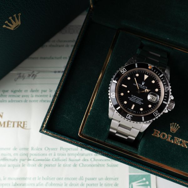 [WTS] 1985 Rolex Submariner 16800 - Box and Papers