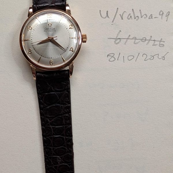[WTS] Omega, vintage 1949, rose gold plated 80 microns, ser…