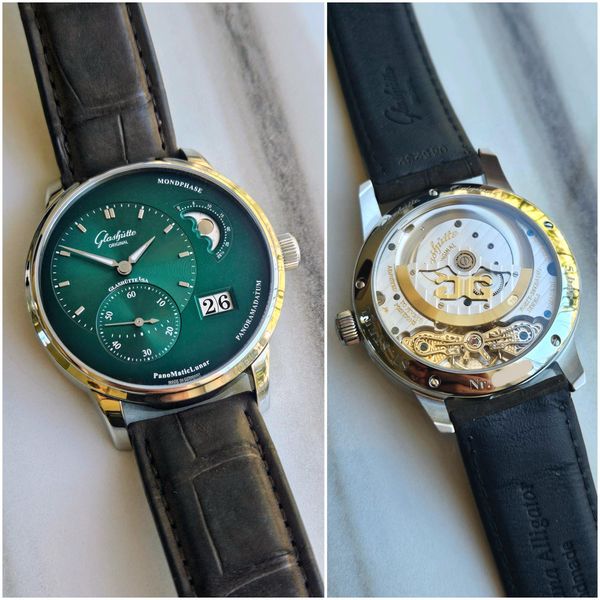 [WTS] Glashütte Original PanoMaticLunar – Green fumé dial –…